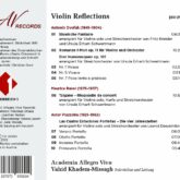 CD "Violin Reflections" RS