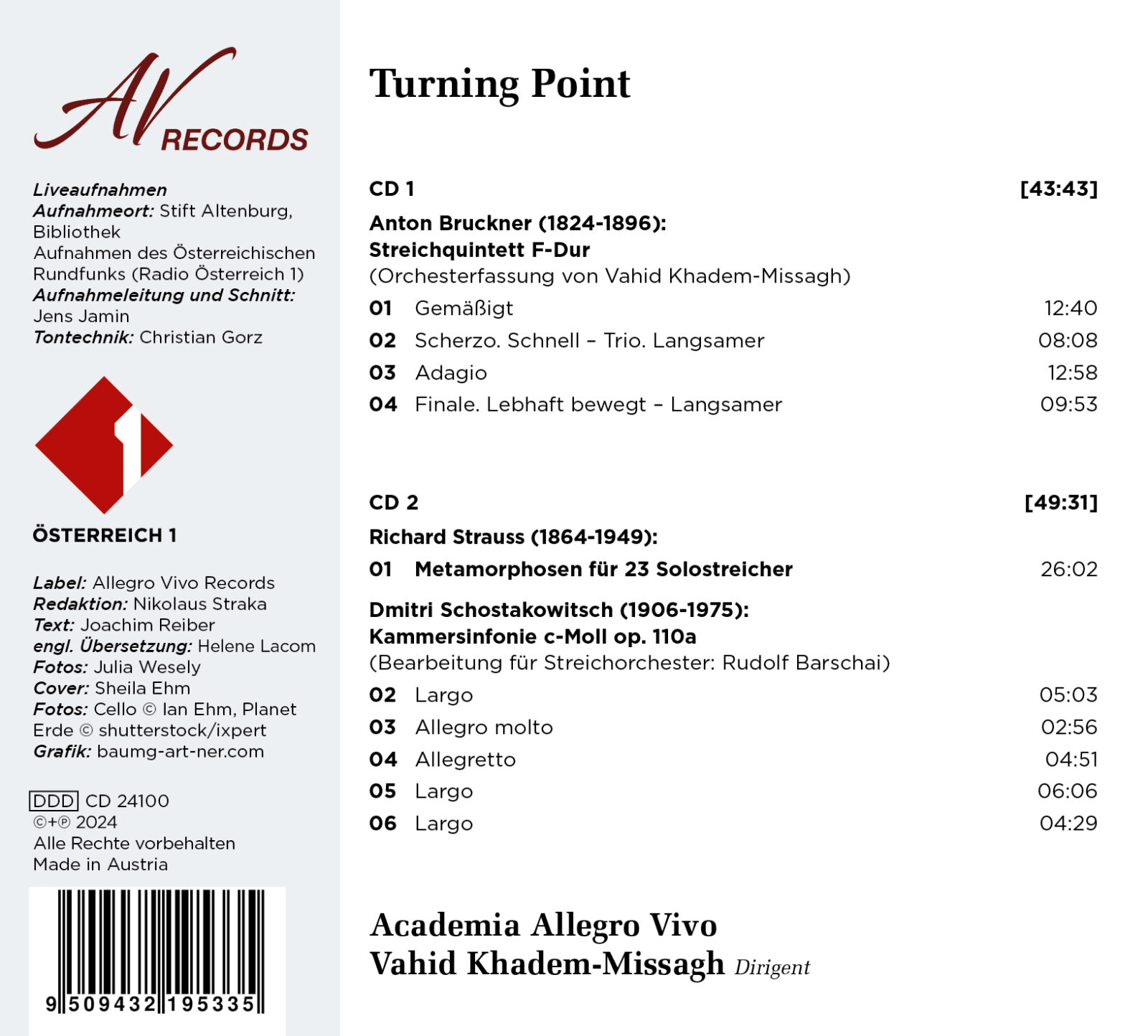 CD "TURNING POINT" – Bild 2